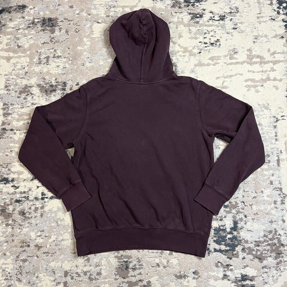 The North Face Hoodie Sweatshirt Never Stop Exploring Mens Sz S Maroon - Picture 6 of 9